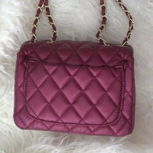 Champagne Trapeze Handbag with Gold Chain main image 1
